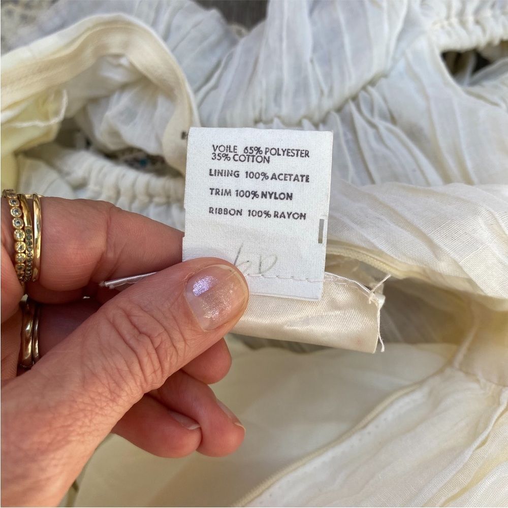 Vintage Gunne Sax by Jessica 70's Prairie Summer dress size 9 - Picture 6 of 15